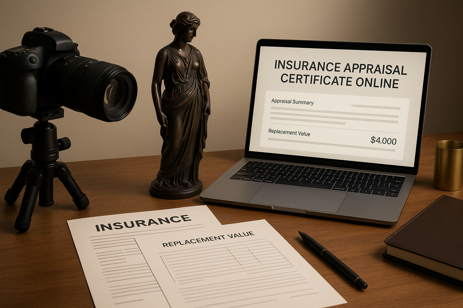 Insurance Appraisal Certificate Online: Requirements - FAIR online appraisal guide illustration