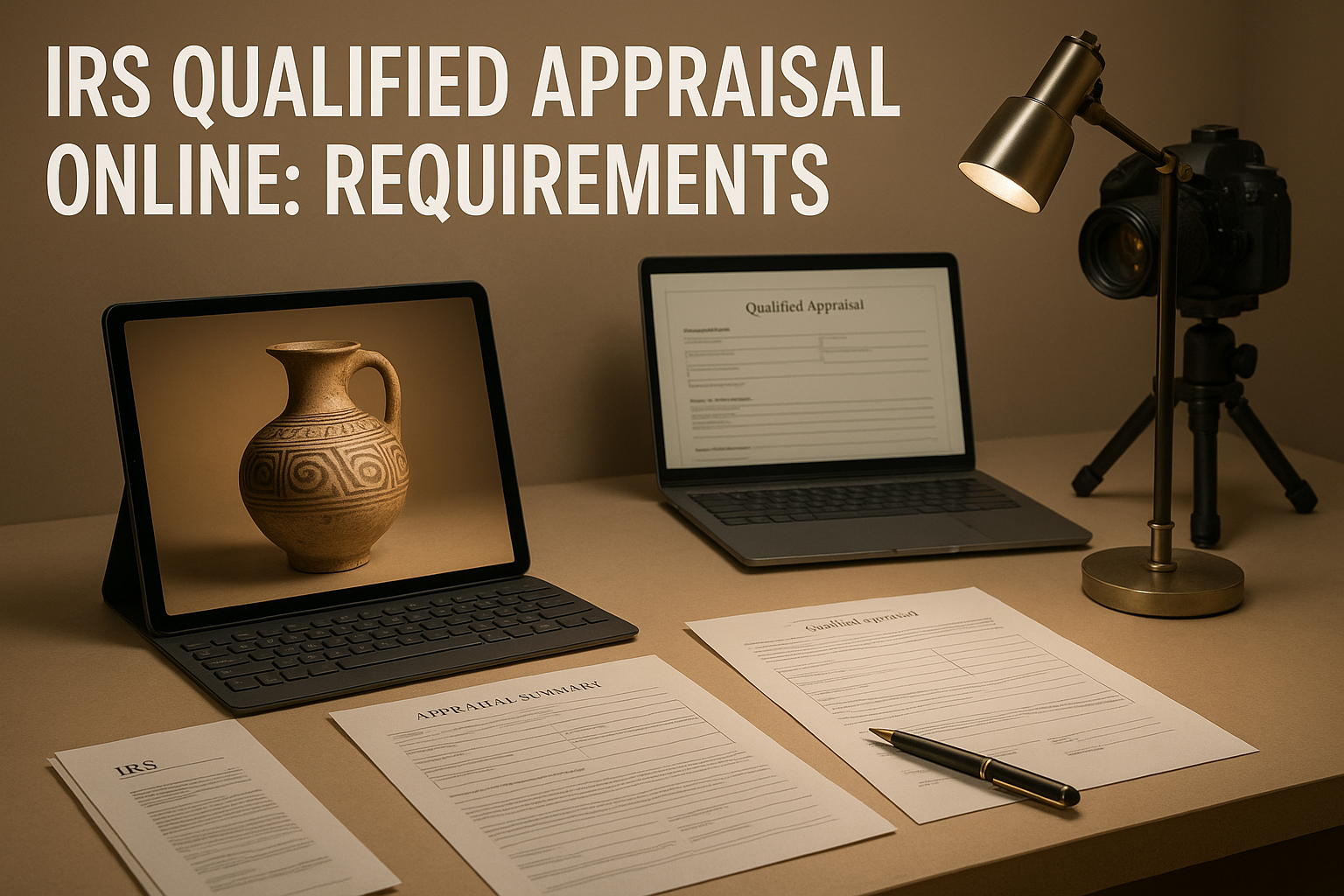 IRS Qualified Appraisal Online: What Is Required - FAIR online appraisal guide illustration