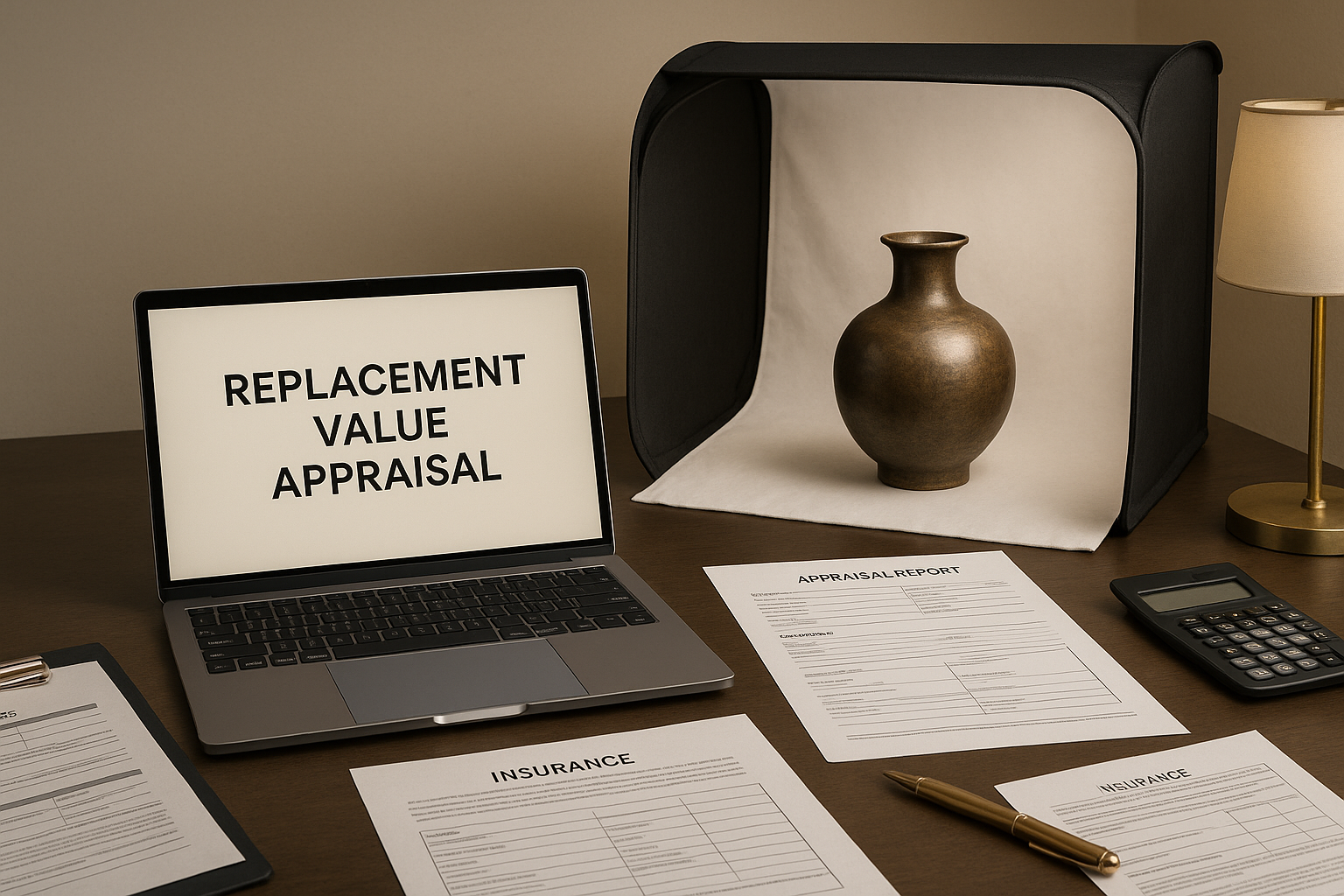 Replacement Value Appraisal Online for Insurance - FAIR online appraisal guide illustration