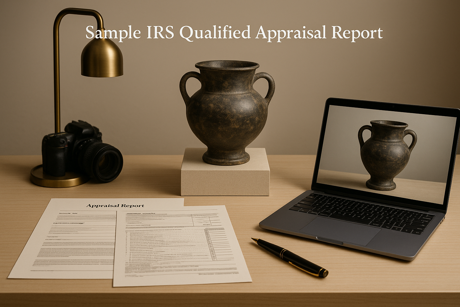 Sample IRS Qualified Appraisal Report (Redacted) - FAIR online appraisal guide illustration