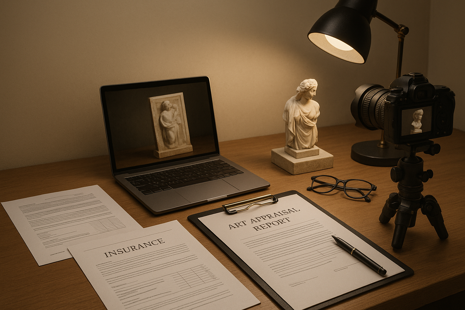 What Insurers Require in an Art Appraisal - FAIR online appraisal guide illustration